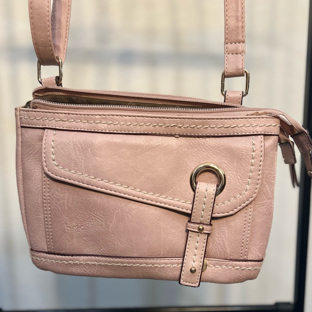 B.O.C Pale Pink Cross Body Purse